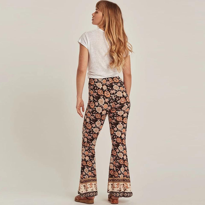 Innana Floral Power Pants Pants JASTIE Official Store 