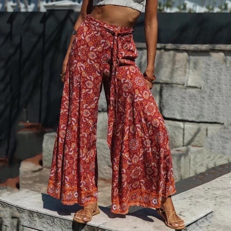 Altair Thailand Vibes Flare Pants - Boho Clothing