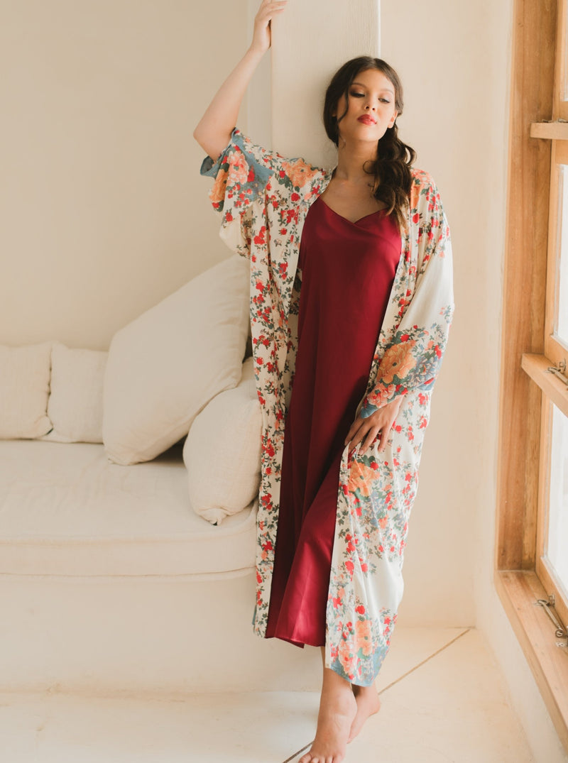 Khloris Spring Floral Kimono