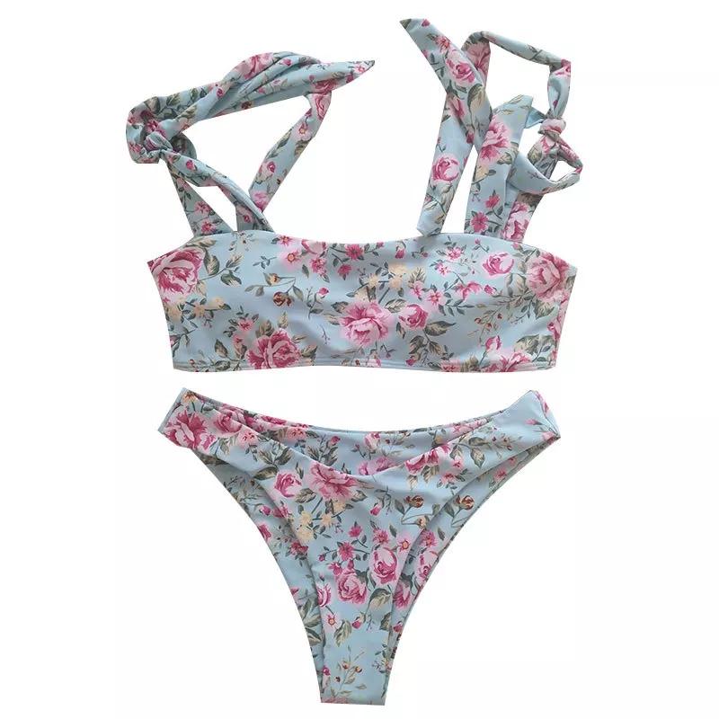 Divona Floral Touch Bikini Bikini Set Ashgaily Official Store 