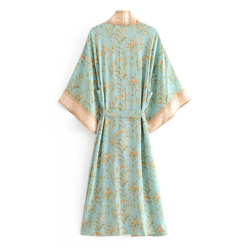 Vega Vintage Sweetheart Kimono Dresses AYUALIN `Bohemia beachwear Store 
