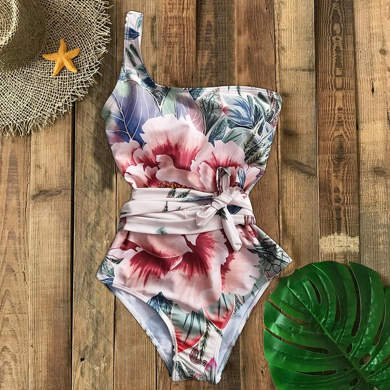 Atria Flower Heart Swimsuit Body Suits Telaura Beachwear Store 