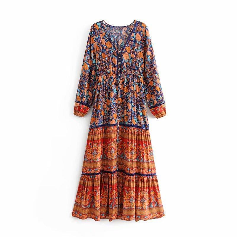 Beyla Hippie Heart Dress Dresses TEELYNN Store 