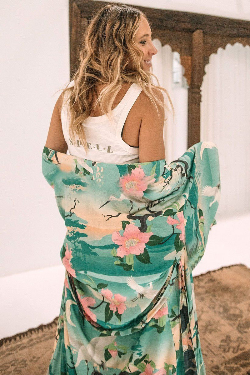 Antheia Oriental Kimono Cover-up Telaura Beachwear Store 