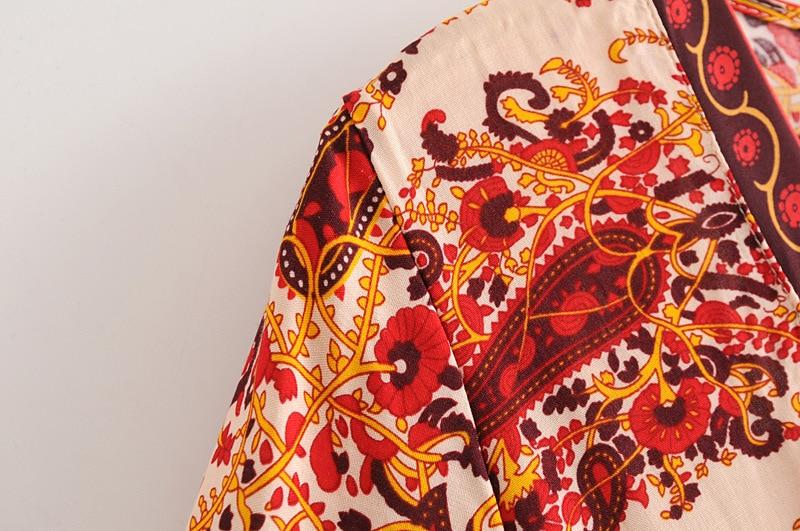Majoris Elegant Batik Floral Maxi Dress Dresses TEELYNN Store 
