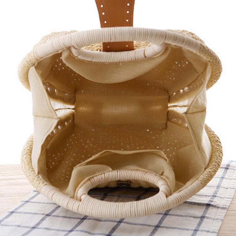 Tupi Cute Shell Woven Wristlets Bags Home Destello WomenBags Store 