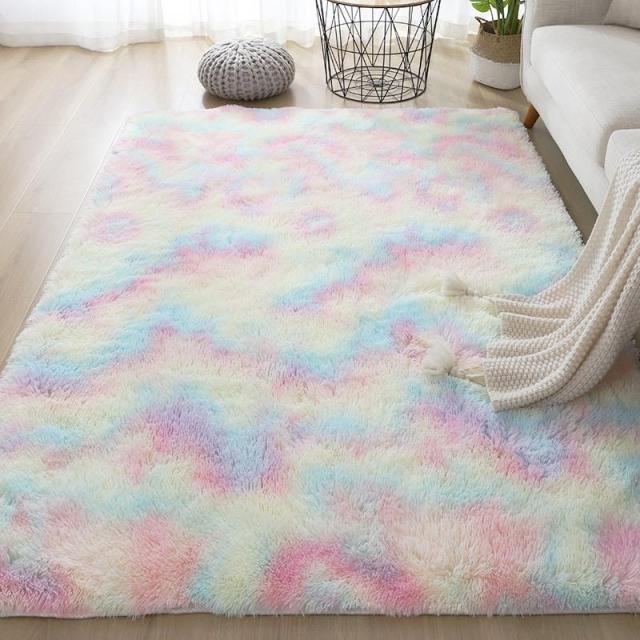 Rainbow carpet