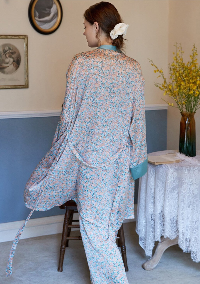 Pansy Pajamas Robe Set – Diosa Divina