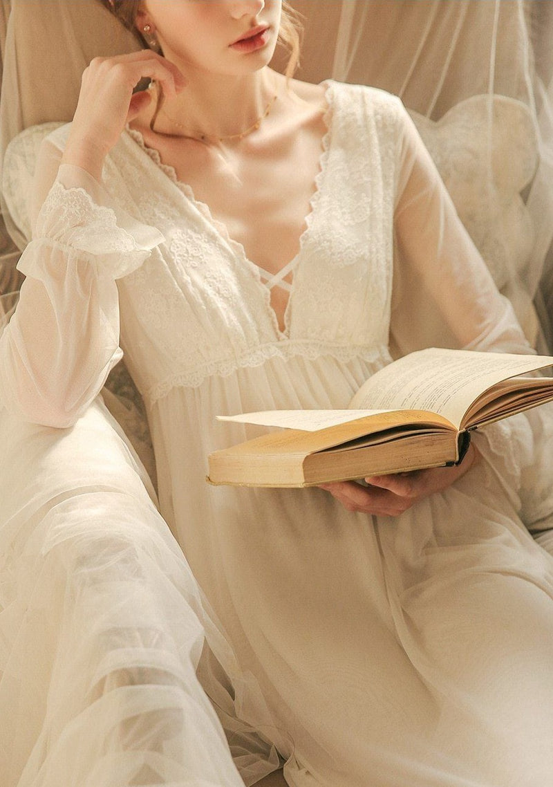 Jasmine Lace Nightgown