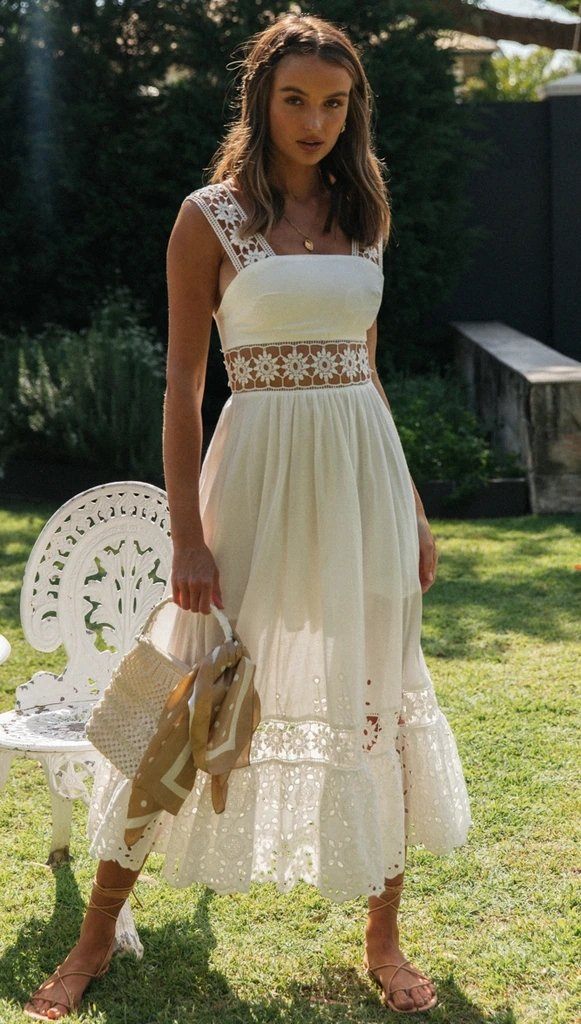 Fionnuala Classic Dress Diosa Divina White XL 