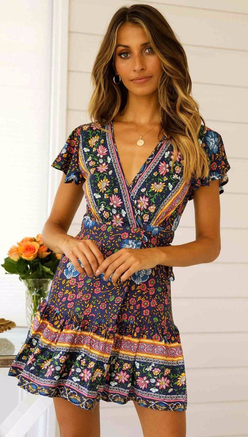 Ankaa Summertime Mini Dress