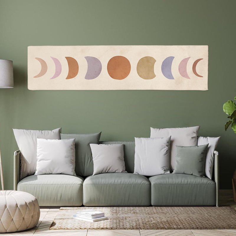 Abstract Art Moon Phase Tapestry C