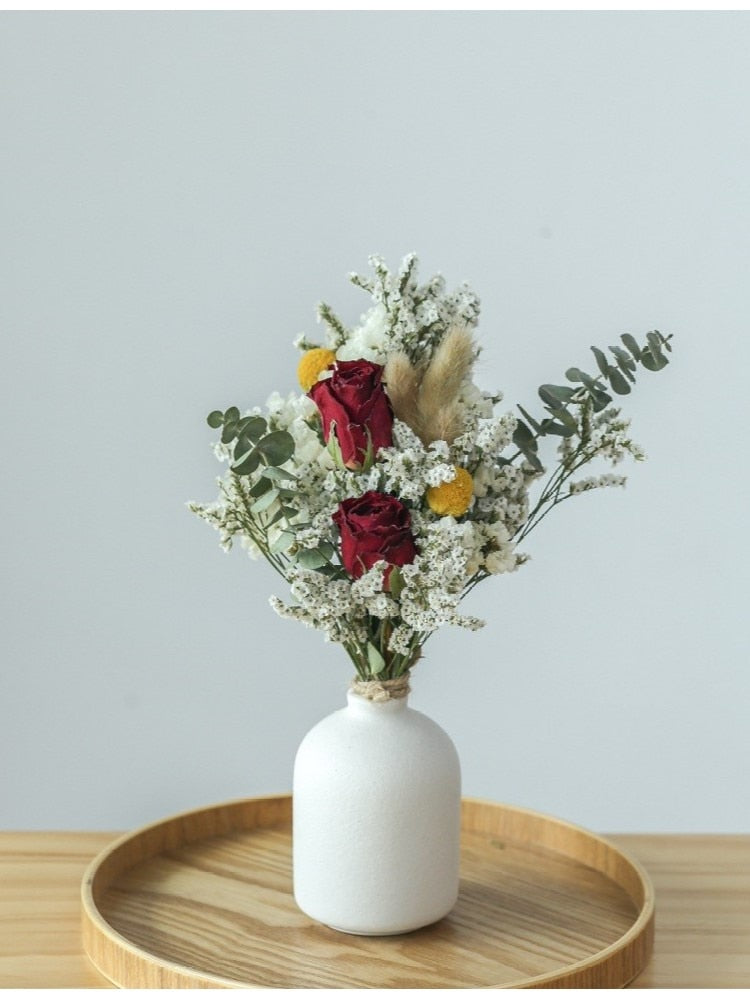 Ceramic Vases Simple Retro Frosted Ceramic