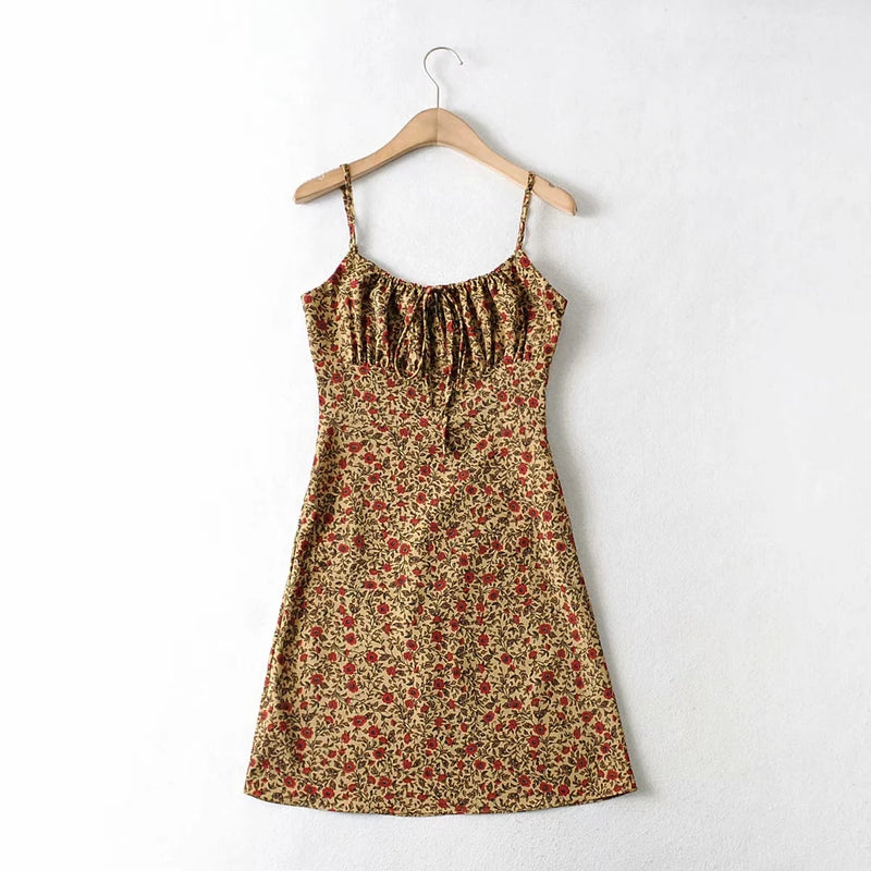 Carina Vintage Mini Dress